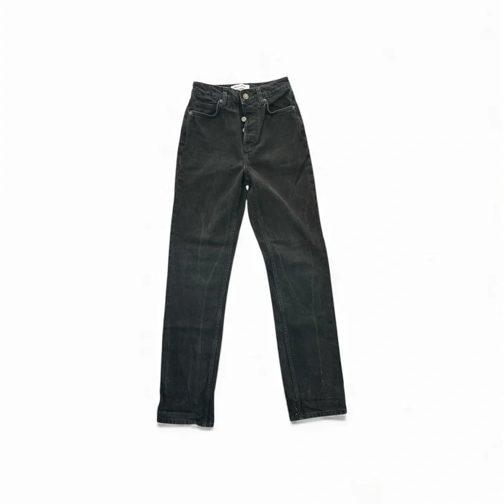 GUC REFORMATION Classic Black High-Waisted Jeans SIZE 24